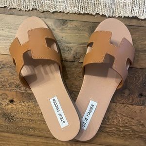 Steve Madden Hoku Sandals, Tan